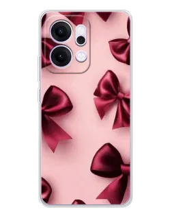 Чехол для OPPO Reno14 с картинкой «Бордовый атлас» Чехол для OPPO Reno14 с картинкой «Бордовый атлас»