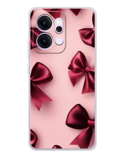 Чехол для OPPO Reno14 с картинкой «Бордовый атлас» Чехол для OPPO Reno14 с картинкой «Бордовый атлас»