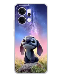 Чехол для OPPO Reno14 с картинкой «Стич на рассвете» Чехол для OPPO Reno14 с картинкой «Стич на рассвете»