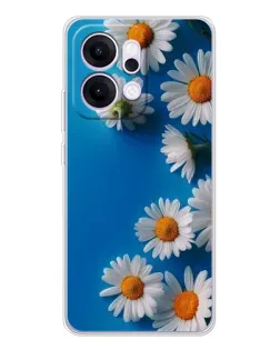 Чехол для OPPO Reno14 с картинкой «Белоснежные маргаритки» Чехол для OPPO Reno14 с картинкой «Белоснежные маргаритки»