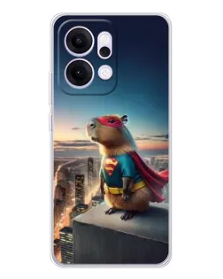 Чехол для OPPO Reno14 с картинкой «Капи-мен супергерой» Чехол для OPPO Reno14 с картинкой «Капи-мен супергерой»