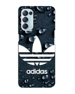 Чехол для OPPO Reno5 4G с картинкой «Adidas Trefoil Blue» Чехол для OPPO Reno5 4G с картинкой «Adidas Trefoil Blue»
