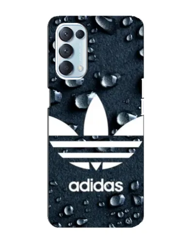 Чехол для OPPO Reno5 4G с картинкой «Adidas Trefoil Blue» Чехол для OPPO Reno5 4G с картинкой «Adidas Trefoil Blue»