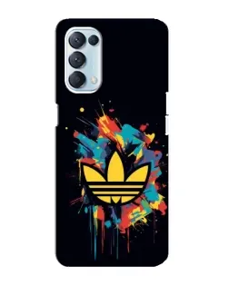 Чехол для OPPO Reno5 4G с картинкой «Adidas Splash» Чехол для OPPO Reno5 4G с картинкой «Adidas Splash»