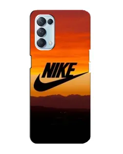 Чехол для OPPO Reno5 4G с картинкой «Nike — вечерний горизонт» Чехол для OPPO Reno5 4G с картинкой «Nike — вечерний горизонт»