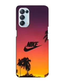 Чехол для OPPO Reno5 4G с картинкой «Nike на закате солнца» Чехол для OPPO Reno5 4G с картинкой «Nike на закате солнца»