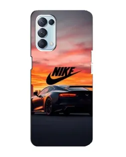 Чехол для OPPO Reno5 4G с картинкой «Nike и суперкар» Чехол для OPPO Reno5 4G с картинкой «Nike и суперкар»