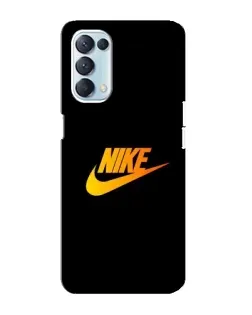 Чехол для OPPO Reno5 4G с картинкой «Золотой логотип Nike» Чехол для OPPO Reno5 4G с картинкой «Золотой логотип Nike»