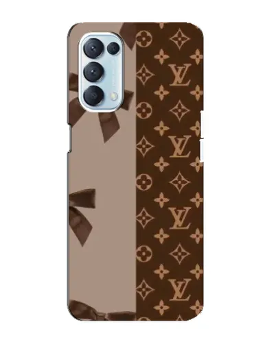 Чехол для OPPO Reno5 4G с картинкой «Louis Vuitton — банты»