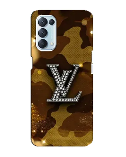 Чехол для OPPO Reno5 4G с картинкой «Камуфляжный Louis Vuitton»