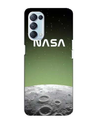 Чехол для OPPO Reno5 4G с картинкой «NASA — лунный градиент»