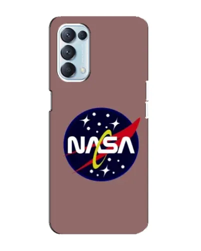 Чехол для OPPO Reno5 4G с картинкой «NASA — ретро космос»