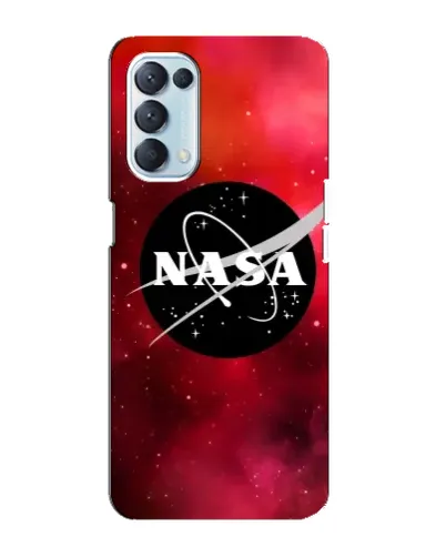 Чехол для OPPO Reno5 4G с картинкой «NASA — красная туманность»