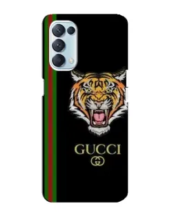 Чехол для OPPO Reno5 4G с картинкой «Тигр Gucci»