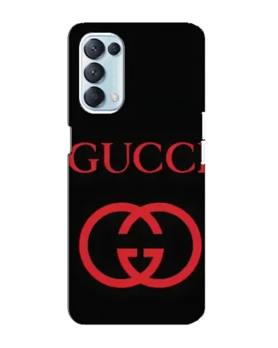 Чехол для OPPO Reno5 4G с картинкой «Gucci — красный логотип» Чехол для OPPO Reno5 4G с картинкой «Gucci — красный логотип»