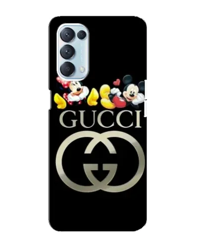 Чехол для OPPO Reno5 4G с картинкой «Gucci — герои Disney» Чехол для OPPO Reno5 4G с картинкой «Gucci — герои Disney»