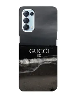 Чехол для OPPO Reno5 4G с картинкой «Gucci — морской прибой»