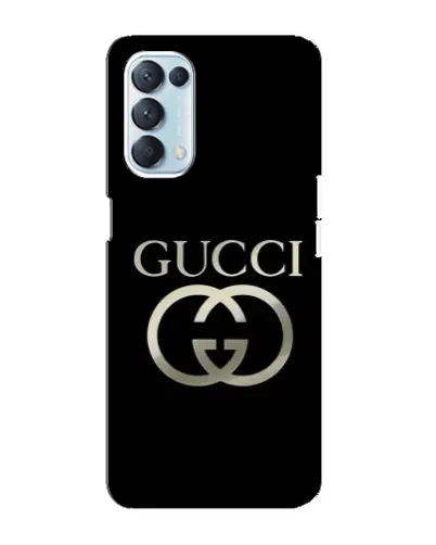 Чехол для OPPO Reno5 4G с картинкой «Gucci — золото на черном» Чехол для OPPO Reno5 4G с картинкой «Gucci — золото на черном»