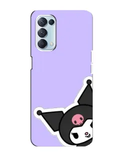 Чехол для OPPO Reno5 4G с картинкой «Забавная Kuromi»