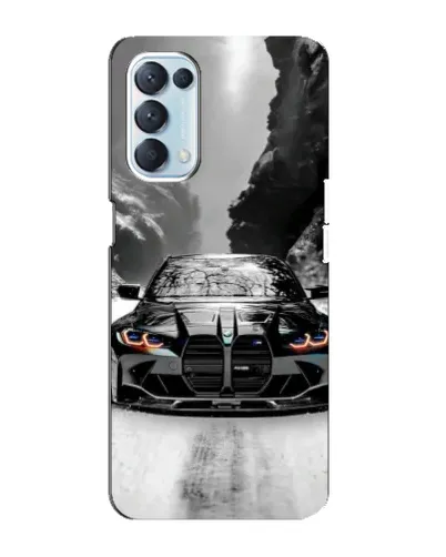 Чехол для OPPO Reno5 4G с картинкой «BMW — акварельный дрифт» Чехол для OPPO Reno5 4G с картинкой «BMW — акварельный дрифт»