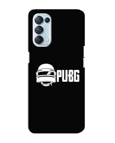 Чехол для OPPO Reno5 4G с картинкой «PUBG — классический лого»