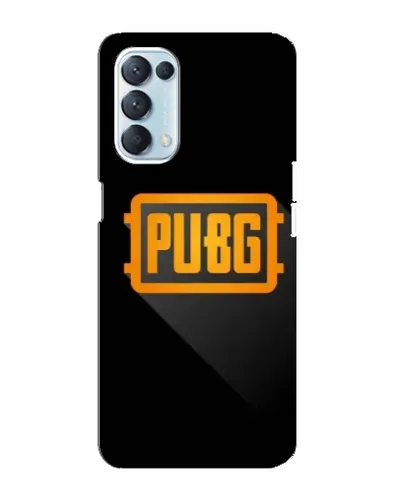 Чехол для OPPO Reno5 4G с картинкой «PUBG — рамка лого»