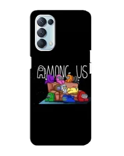 Чохол для OPPO Reno5 4G з картинкою «Логотип Among Us» Чохол для OPPO Reno5 4G з картинкою «Логотип Among Us»