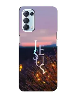 Чехол для OPPO Reno5 4G с картинкой «Свет Божий ночью»