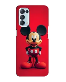 Чехол для OPPO Reno5 4G с картинкой «Mickey в полный рост»