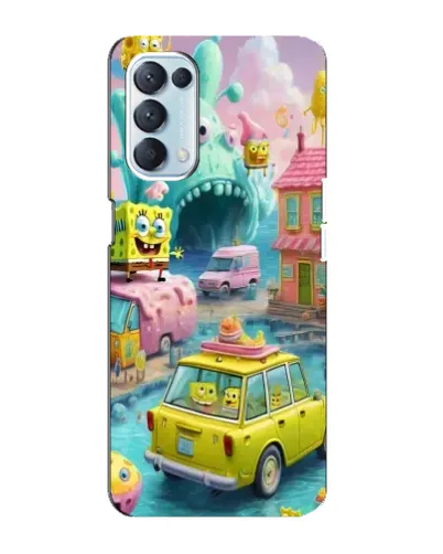 Чехол для OPPO Reno5 4G с картинкой «Монстр-трак приключения»