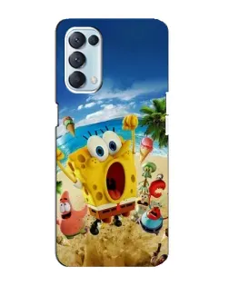 Чехол для OPPO Reno5 4G с картинкой «Развлечения на пляже»