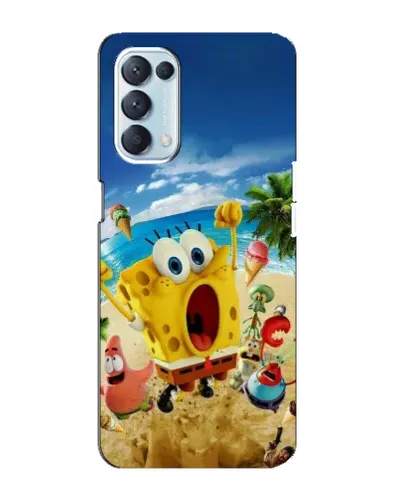 Чехол для OPPO Reno5 4G с картинкой «Развлечения на пляже»