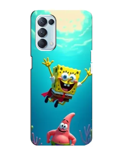 Чехол для OPPO Reno5 4G с картинкой «Спанч Боб под водой» Чехол для OPPO Reno5 4G с картинкой «Спанч Боб под водой»