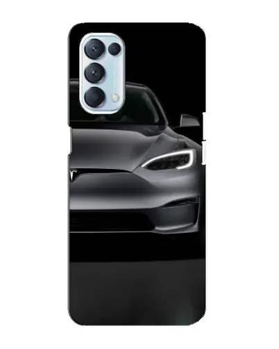 Чехол для OPPO Reno5 4G с картинкой «Tesla Model S Look» Чехол для OPPO Reno5 4G с картинкой «Tesla Model S Look»