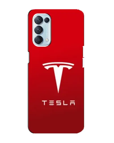 Чехол для OPPO Reno5 4G с картинкой «Tesla Red Classic» Чехол для OPPO Reno5 4G с картинкой «Tesla Red Classic»