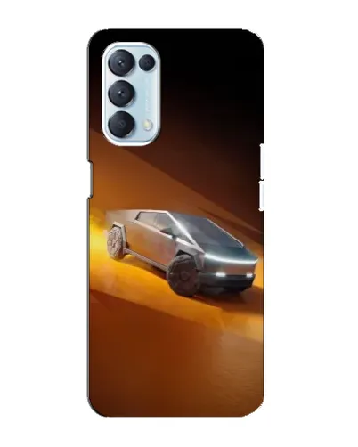 Чехол для OPPO Reno5 4G с картинкой «Cybertruck в пустыне» Чехол для OPPO Reno5 4G с картинкой «Cybertruck в пустыне»