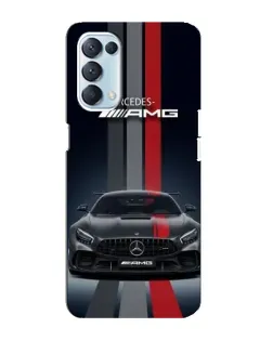 Чохол для OPPO Reno5 4G з картинкою «Mercedes — білий карбон» Чохол для OPPO Reno5 4G з картинкою «Mercedes — білий карбон»