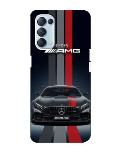 Чехол для OPPO Reno5 4G с картинкой «Mercedes — белый карбон» Чехол для OPPO Reno5 4G с картинкой «Mercedes — белый карбон»