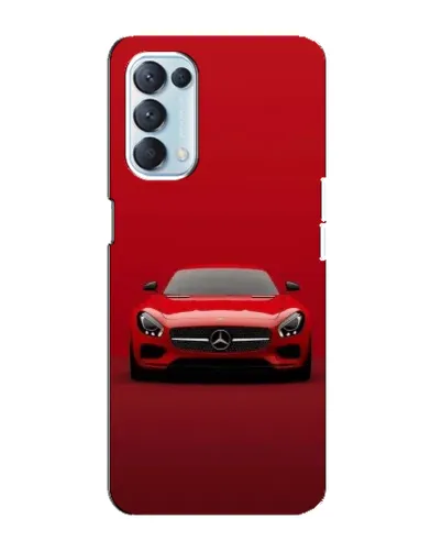 Чехол для OPPO Reno5 4G с картинкой «Красный Mercedes AMG» Чехол для OPPO Reno5 4G с картинкой «Красный Mercedes AMG»