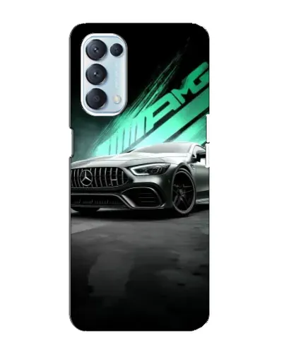 Чехол для OPPO Reno5 4G с картинкой «Темный Mercedes AMG» Чехол для OPPO Reno5 4G с картинкой «Темный Mercedes AMG»