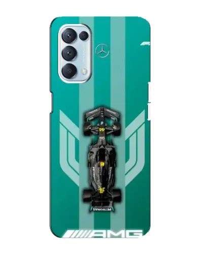 Чехол для OPPO Reno5 4G с картинкой «Mercedes AMG Petronas» Чехол для OPPO Reno5 4G с картинкой «Mercedes AMG Petronas»