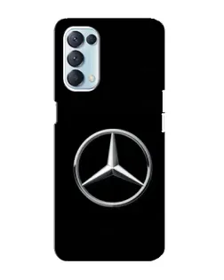 Чехол для OPPO Reno5 4G с картинкой «Mercedes классический лого»