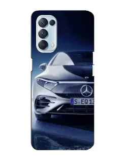 Чехол для OPPO Reno5 4G с картинкой «Mercedes EQ — будущее»