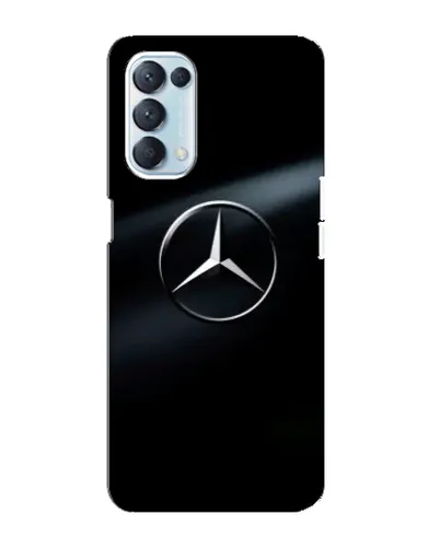Чехол для OPPO Reno5 4G с картинкой «Mercedes на металле» Чехол для OPPO Reno5 4G с картинкой «Mercedes на металле»