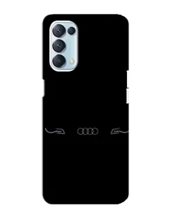Чохол для OPPO Reno5 4G з картинкою «Audi — світловий підпис» Чохол для OPPO Reno5 4G з картинкою «Audi — світловий підпис»