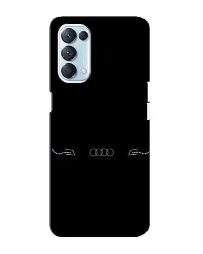 Чехол для OPPO Reno5 4G с картинкой «Audi — световой подпись» Чехол для OPPO Reno5 4G с картинкой «Audi — световой подпись»