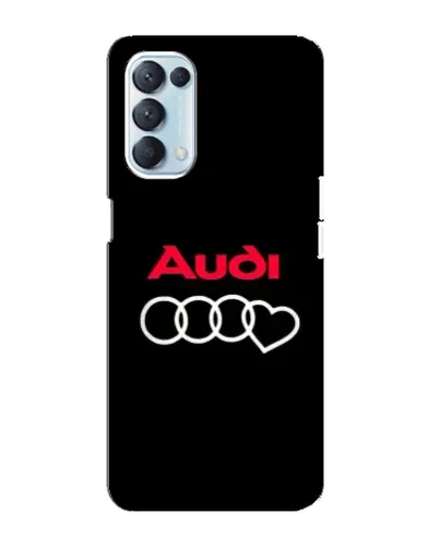 Чехол для OPPO Reno5 4G с картинкой «Логотип Audi Heart» Чехол для OPPO Reno5 4G с картинкой «Логотип Audi Heart»