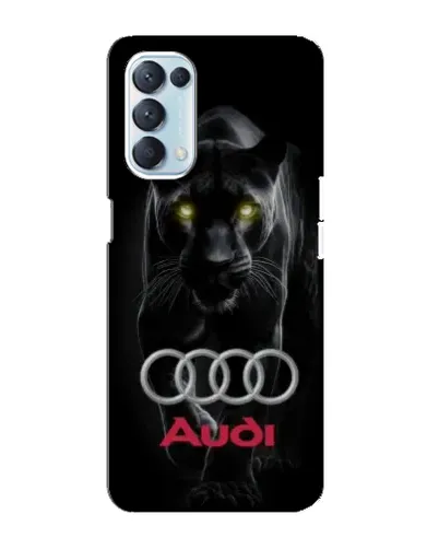 Чехол для OPPO Reno5 4G с картинкой «Пантера и Audi» Чехол для OPPO Reno5 4G с картинкой «Пантера и Audi»
