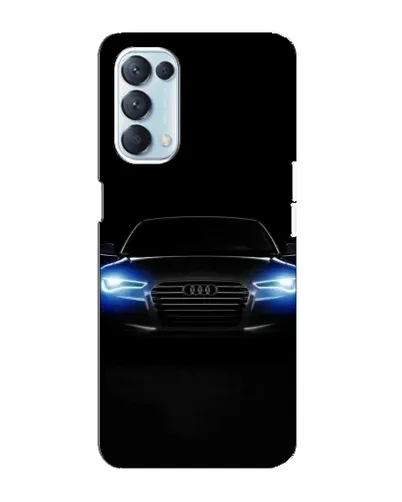 Чехол для OPPO Reno5 4G с картинкой «Audi в неоне» Чехол для OPPO Reno5 4G с картинкой «Audi в неоне»