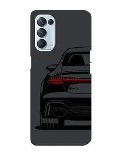 Чохол для OPPO Reno5 4G з картинкою «Задня частина Audi — арт» Чохол для OPPO Reno5 4G з картинкою «Задня частина Audi — арт»